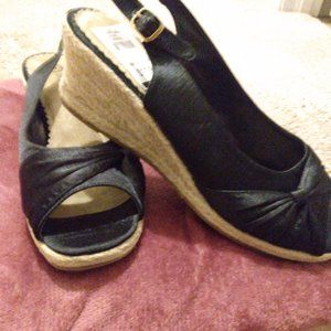 Black espadrilles sandals